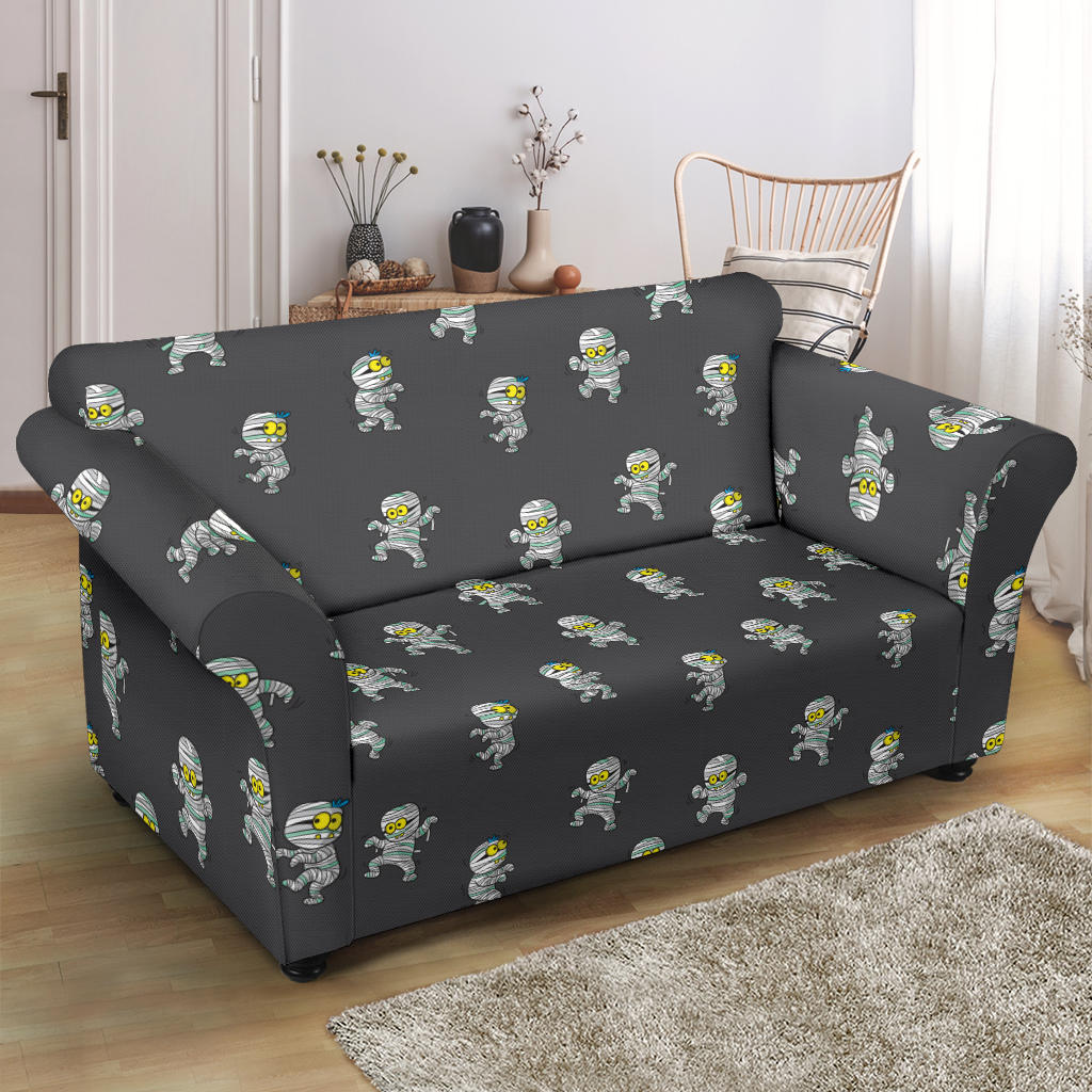 Mummy Print Design LKS305 Loveseat Couch Slipcover