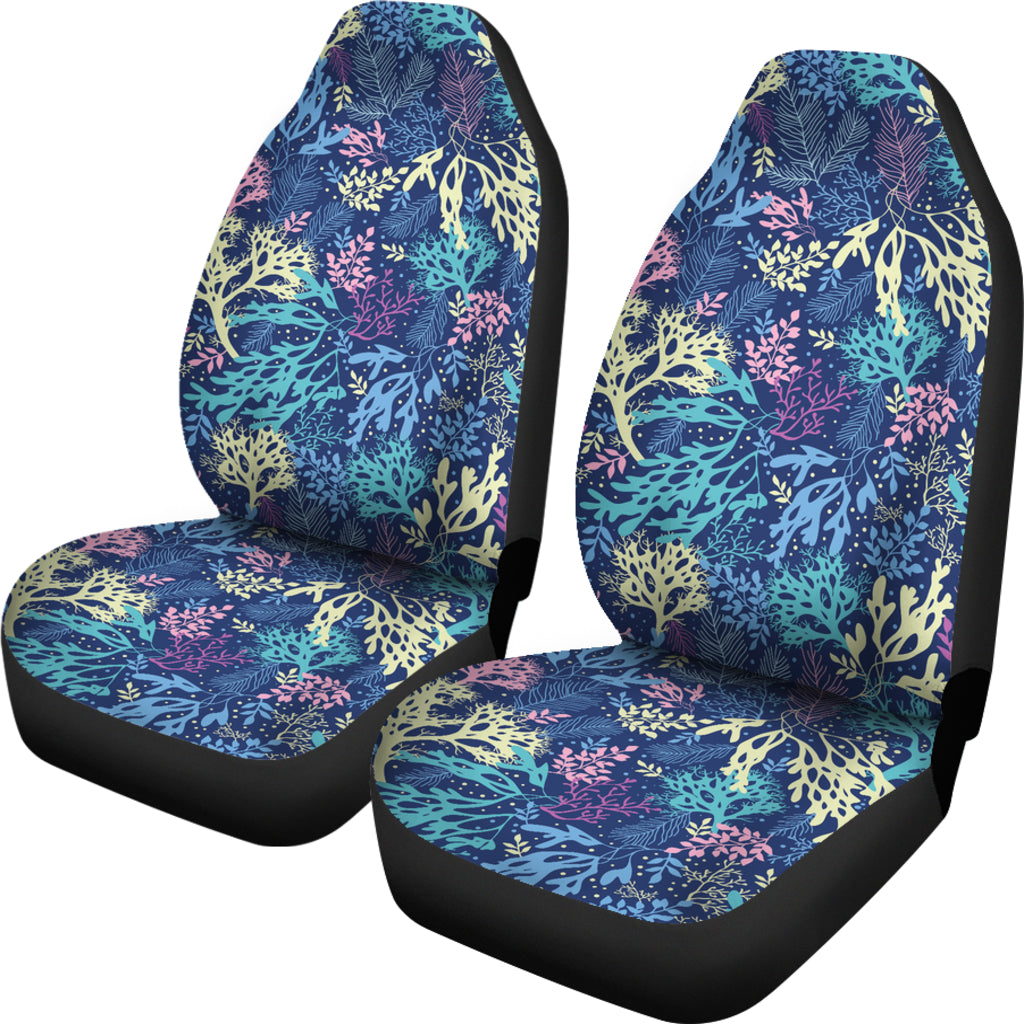 Seaweed Print Design LKS301 Car Seat Covers
