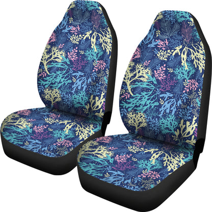Seaweed Print Design LKS301 Car Seat Covers