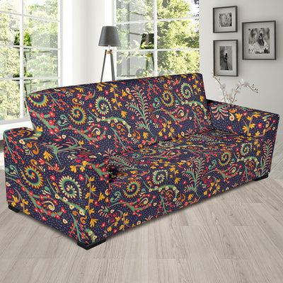 Bohemian Pattern Print Design 08 Sofa Slipcover