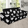 Acting Mask Pattern Print Design 03 Sofa Slipcover