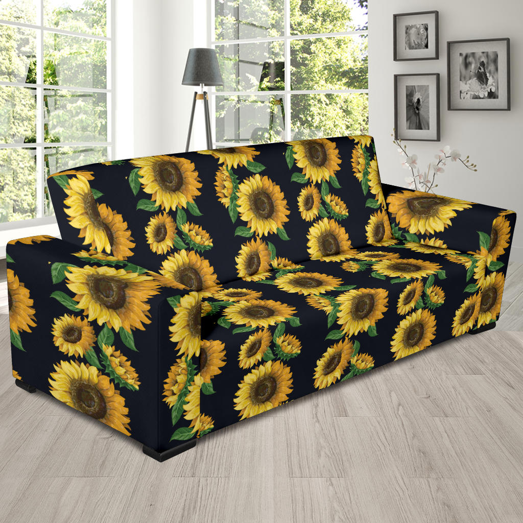 Sunflower Print Design LKS306 Sofa Slipcover