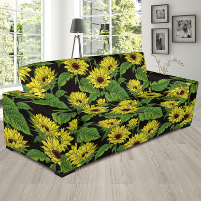 Sunflower Print Design LKS3010 Sofa Slipcover