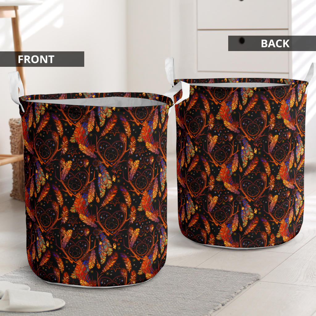 Dream Catcher Native American Design Laundry Basket
