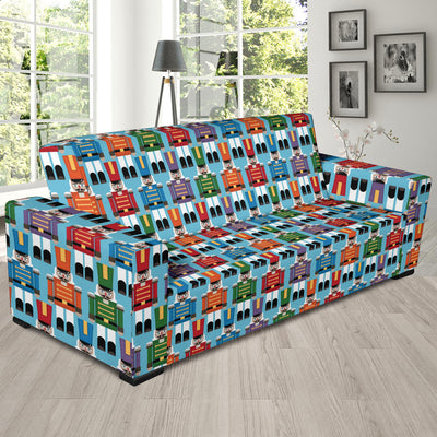 Nutcracker Pattern Print Design A02 Sofa Slipcover