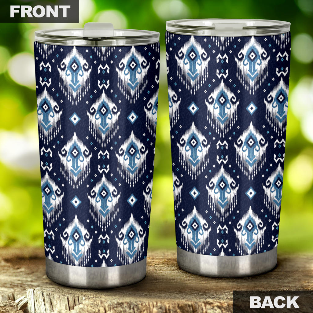 Ethnic Ornament Print Pattern Tumbler
