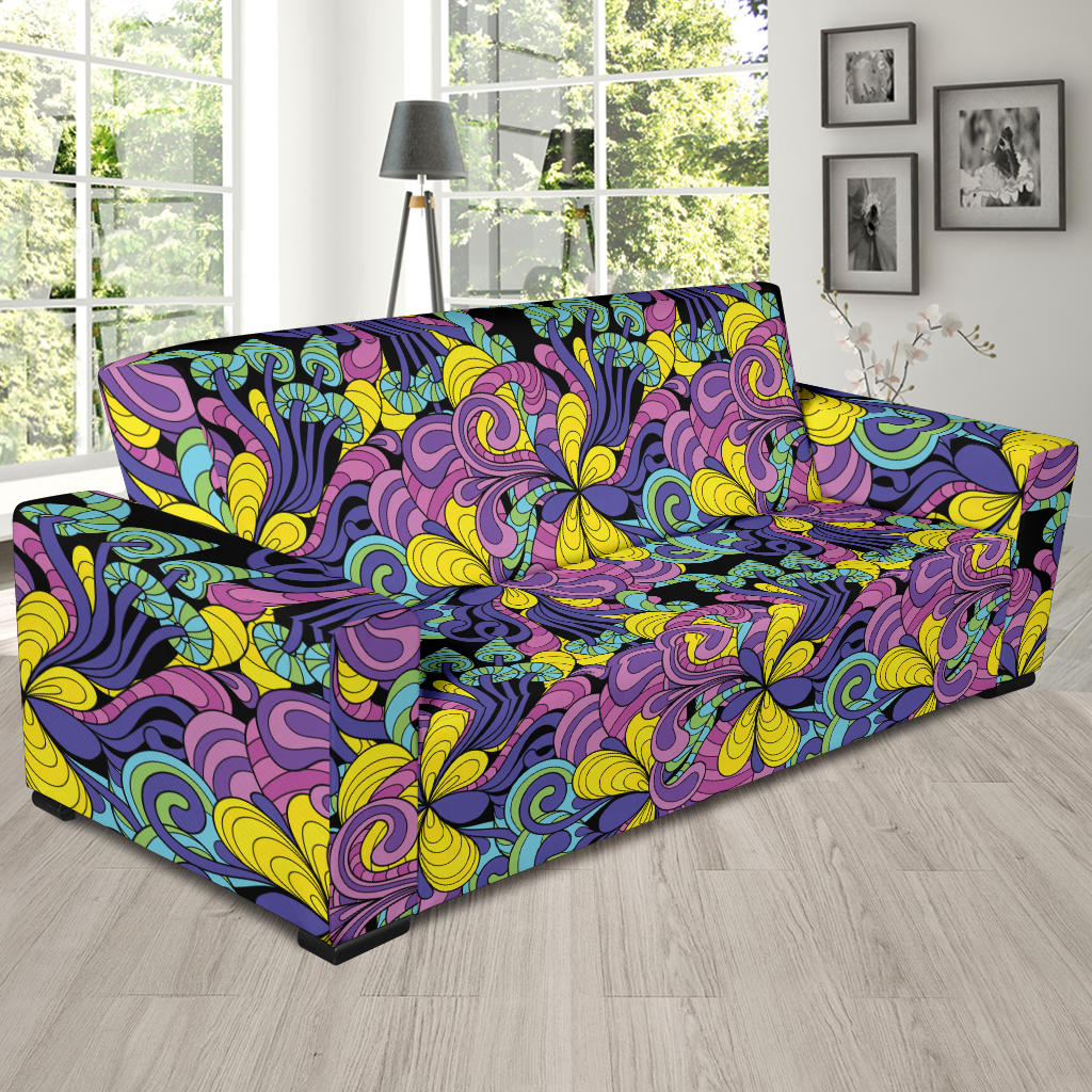 Trippy Print Design LKS305 Sofa Slipcover