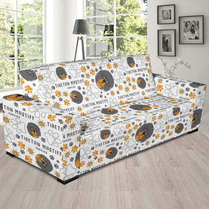 Tibetan Mastiffs Print Design LKS302 Sofa Slipcover