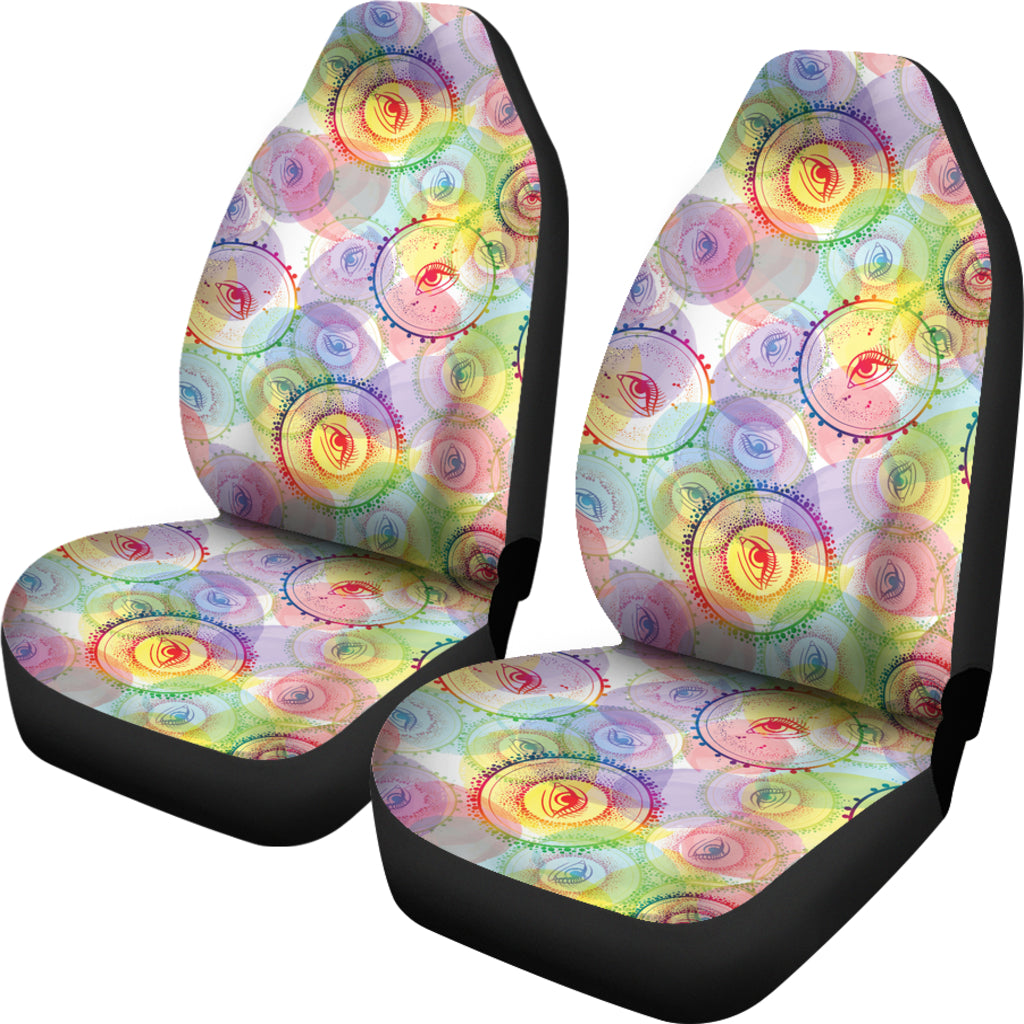 Third Eye Print Design LKS303 Car Seat Covers