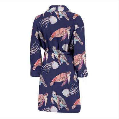 Sealyham Terriers Print Design LKS301 Men Bathrobe