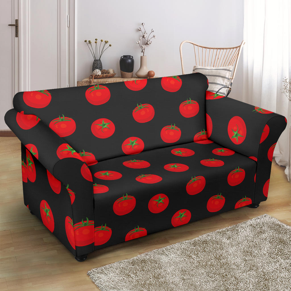 Tomato Print Design LKS305 Loveseat Couch Slipcover