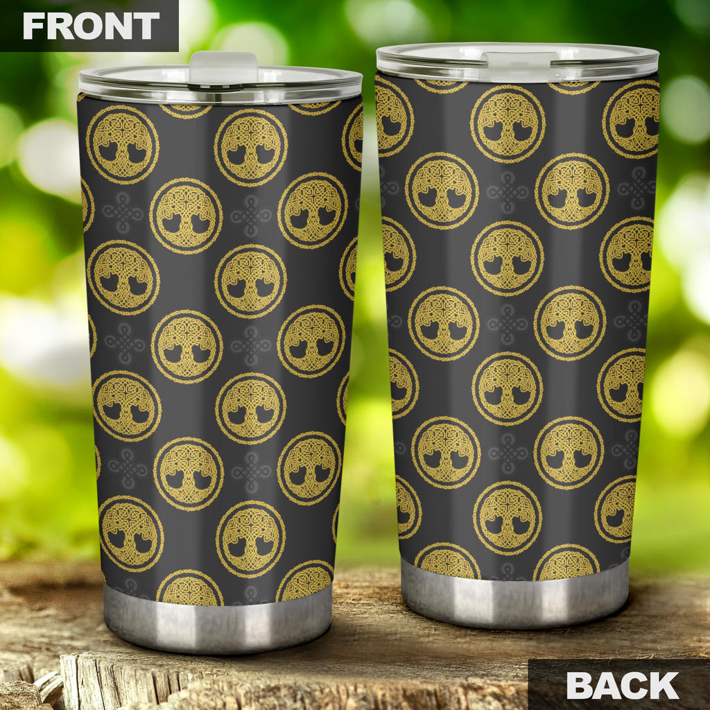 Celtic Tree of Life Design Tumbler