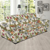 Butterfly Flower Pattern Print Design 06 Sofa Slipcover