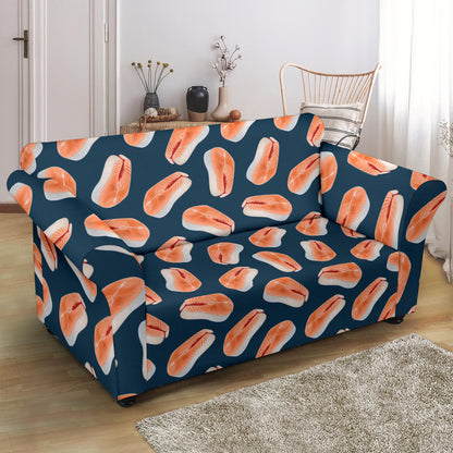 Salmon Steak Print Design LKS306 Loveseat Couch Slipcover