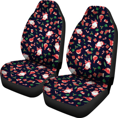 Santa Christmas Themed Print Design LKS304 Car Seat Covers