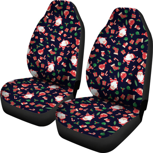 Santa Christmas Themed Print Design LKS304 Car Seat Covers