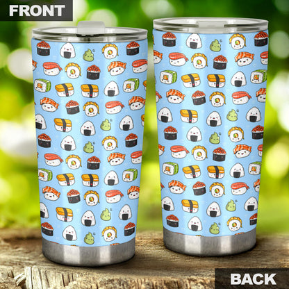 Sushi Cartoon Design Tumbler