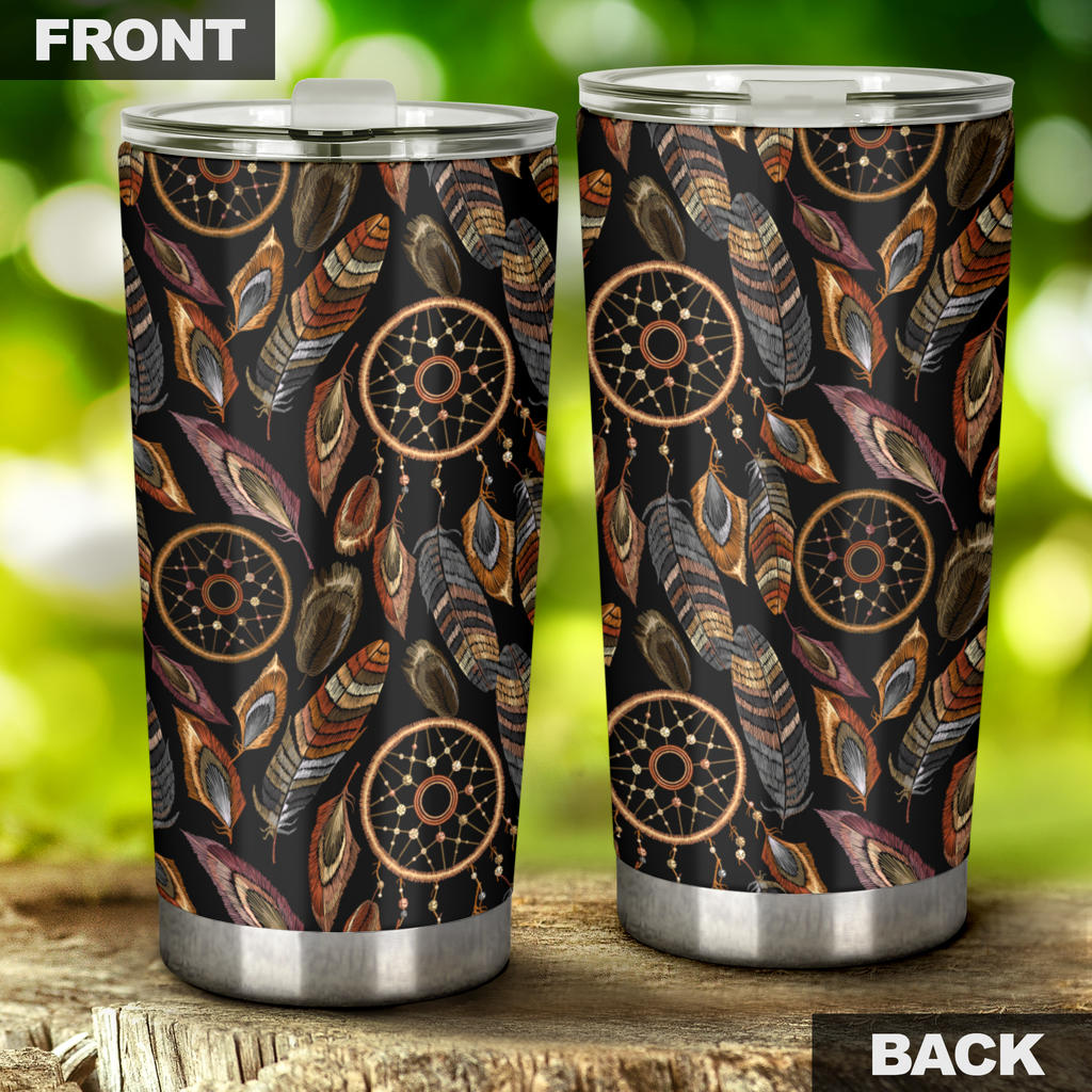 Dream catcher embroidered style Tumbler