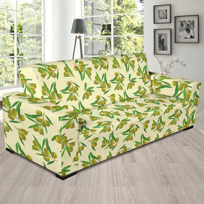 Olive Print Design LKS302 Sofa Slipcover