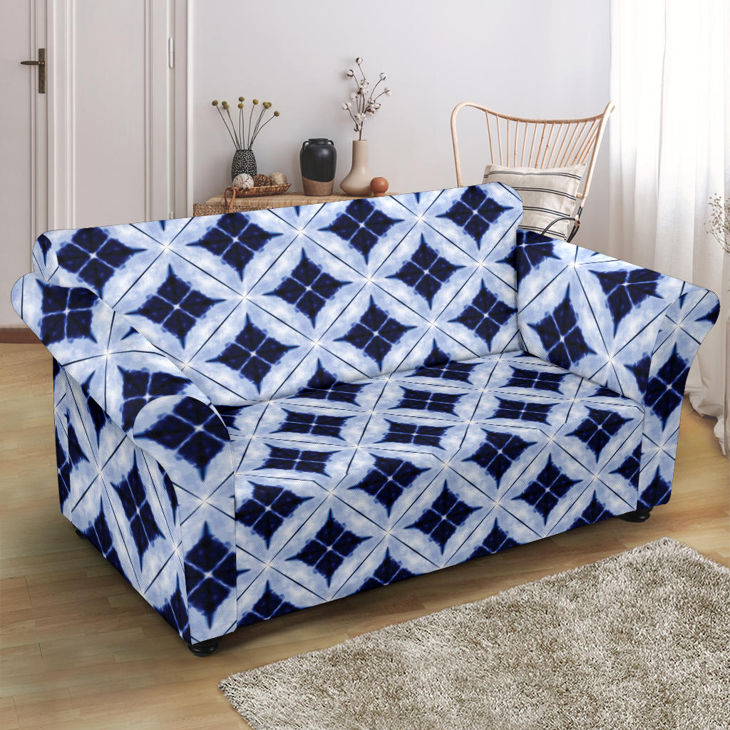 Tie Dye Print Design LKS308 Loveseat Couch Slipcover