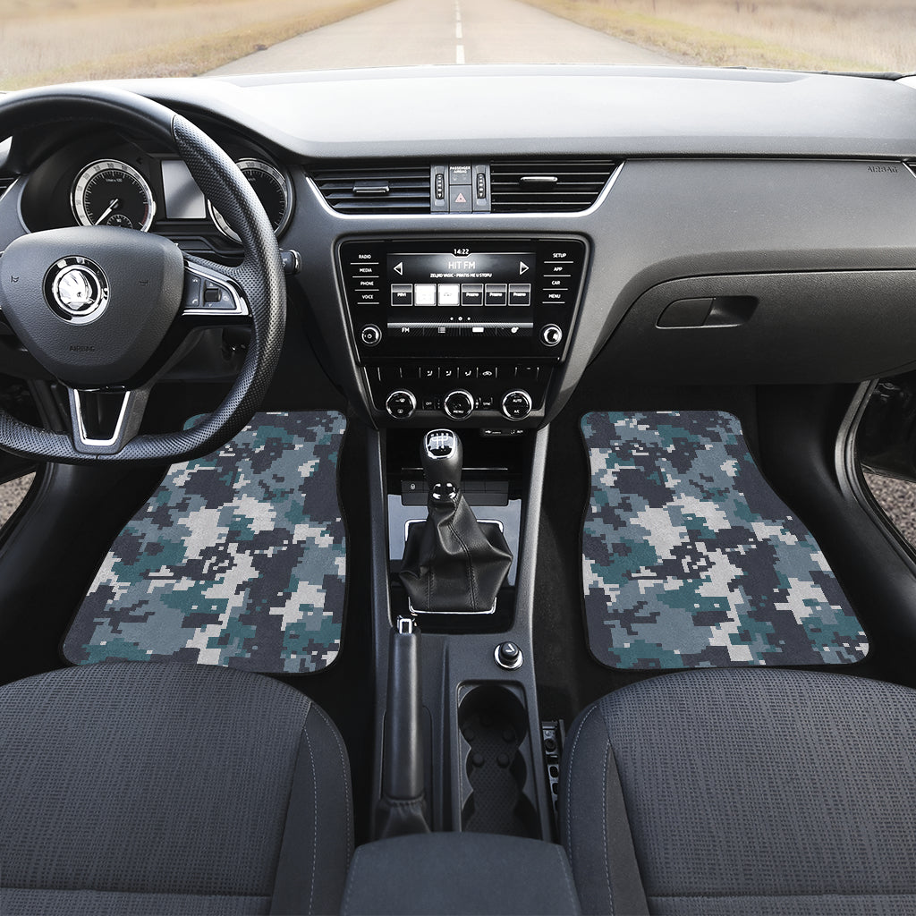 ACU Digital Urban Camouflage Car Floor Mats Front Back