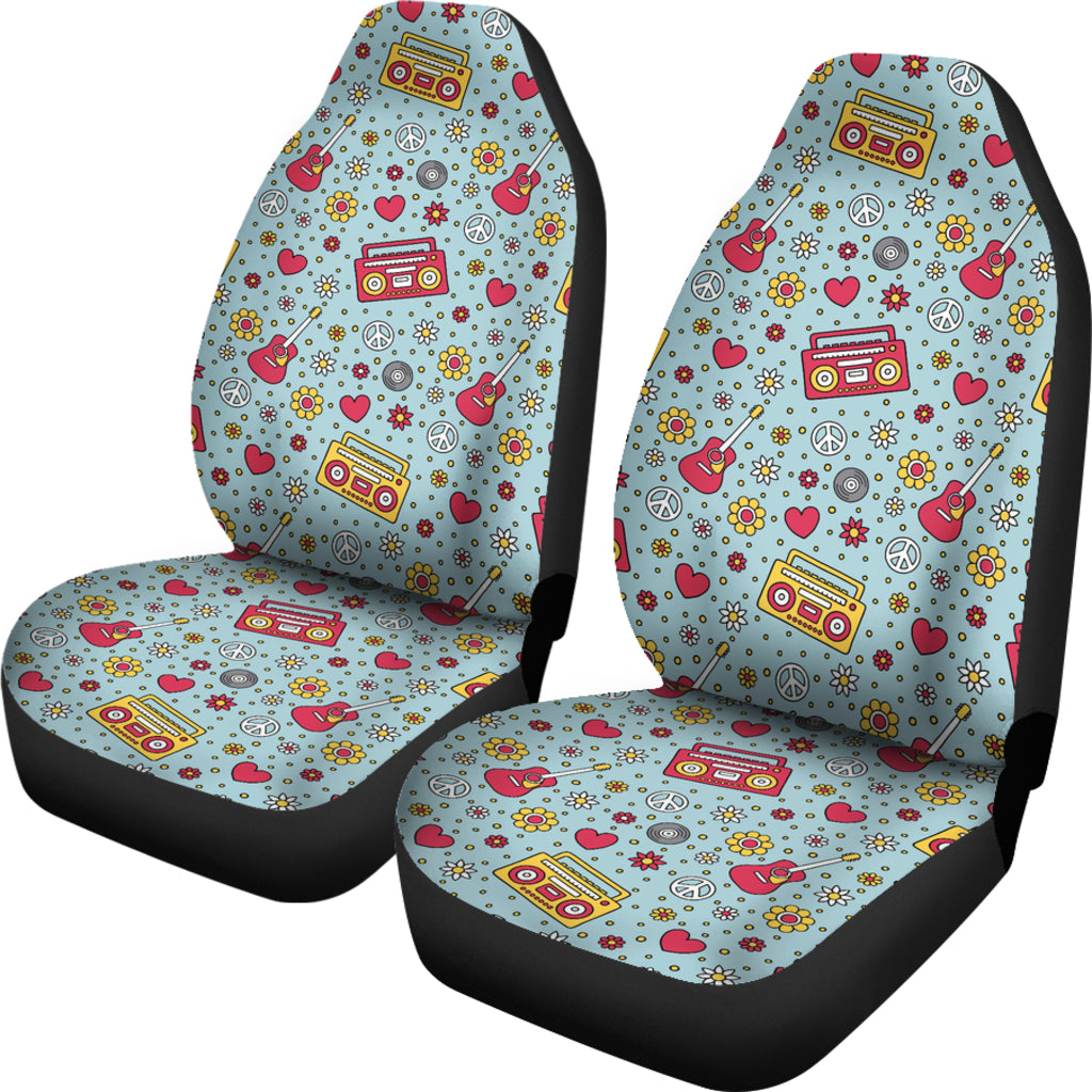 Hippie Print Design LKS307 Car Seat Covers