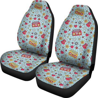 Hippie Print Design LKS307 Car Seat Covers