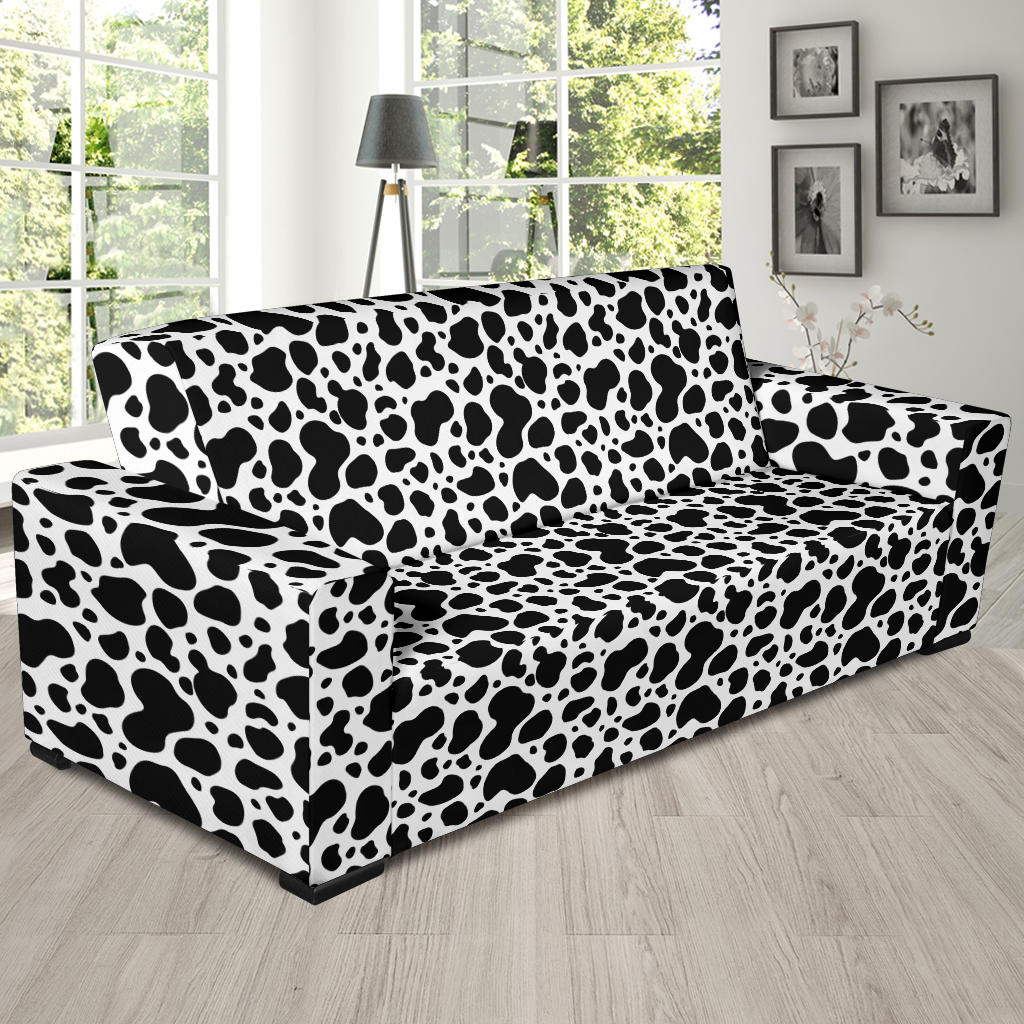 Cow Skin Pattern Print Design 04 Sofa Slipcover