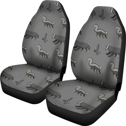 Skunk Print Design LKS301 Car Seat Covers