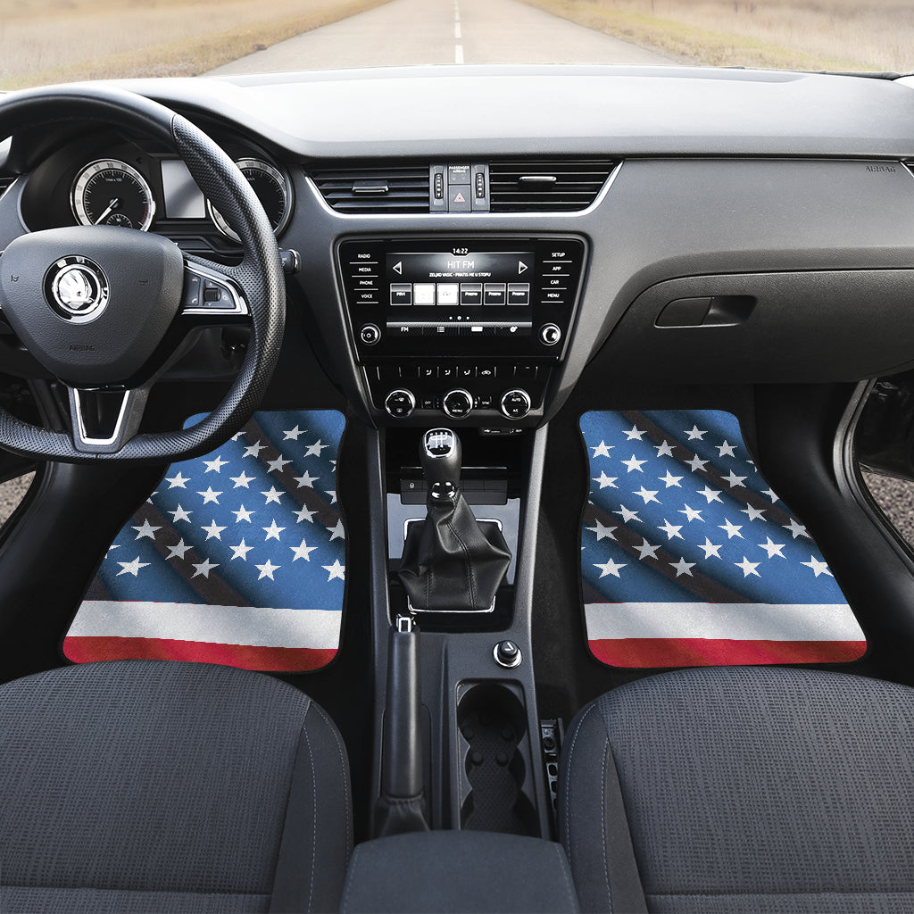 American flag Classic Car Floor Mats Front Back