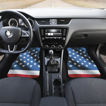 American flag Classic Car Floor Mats Front Back
