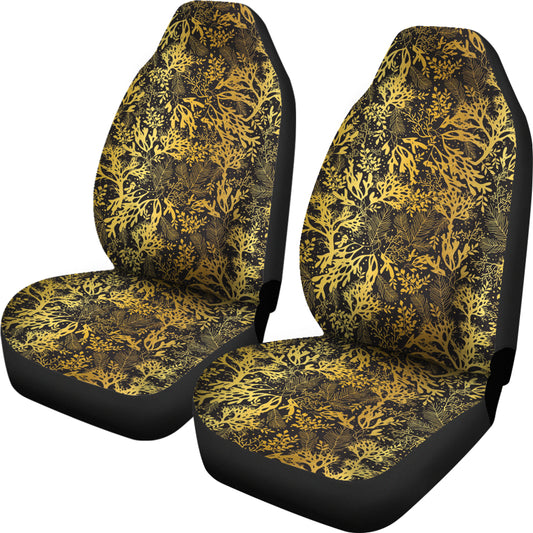Seaweed Print Design LKS303 Car Seat Covers