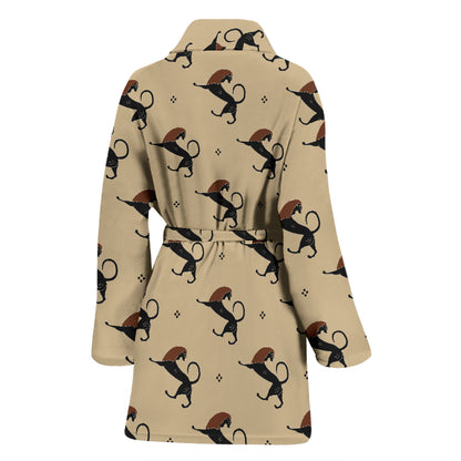 Ancient Greek Print Design LKS3011 Women Bathrobe