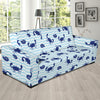 Crab Pattern Print Design 04 Sofa Slipcover