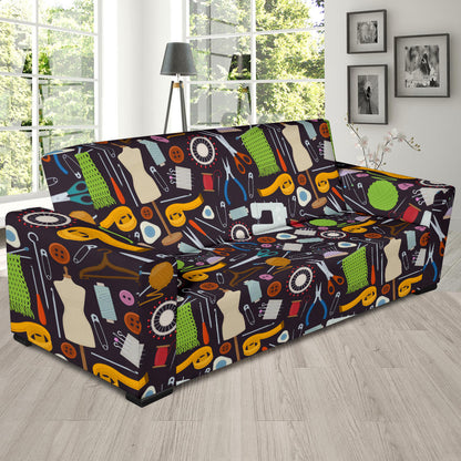 Sewing Equipment Print Design LKS308 Sofa Slipcover