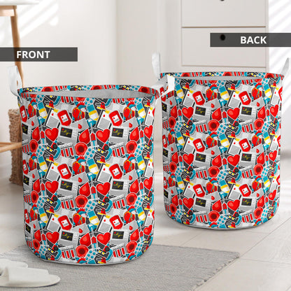 Phlebotomist Medical Themed Laundry Basket