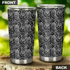 Paisley Black Design Print Tumbler