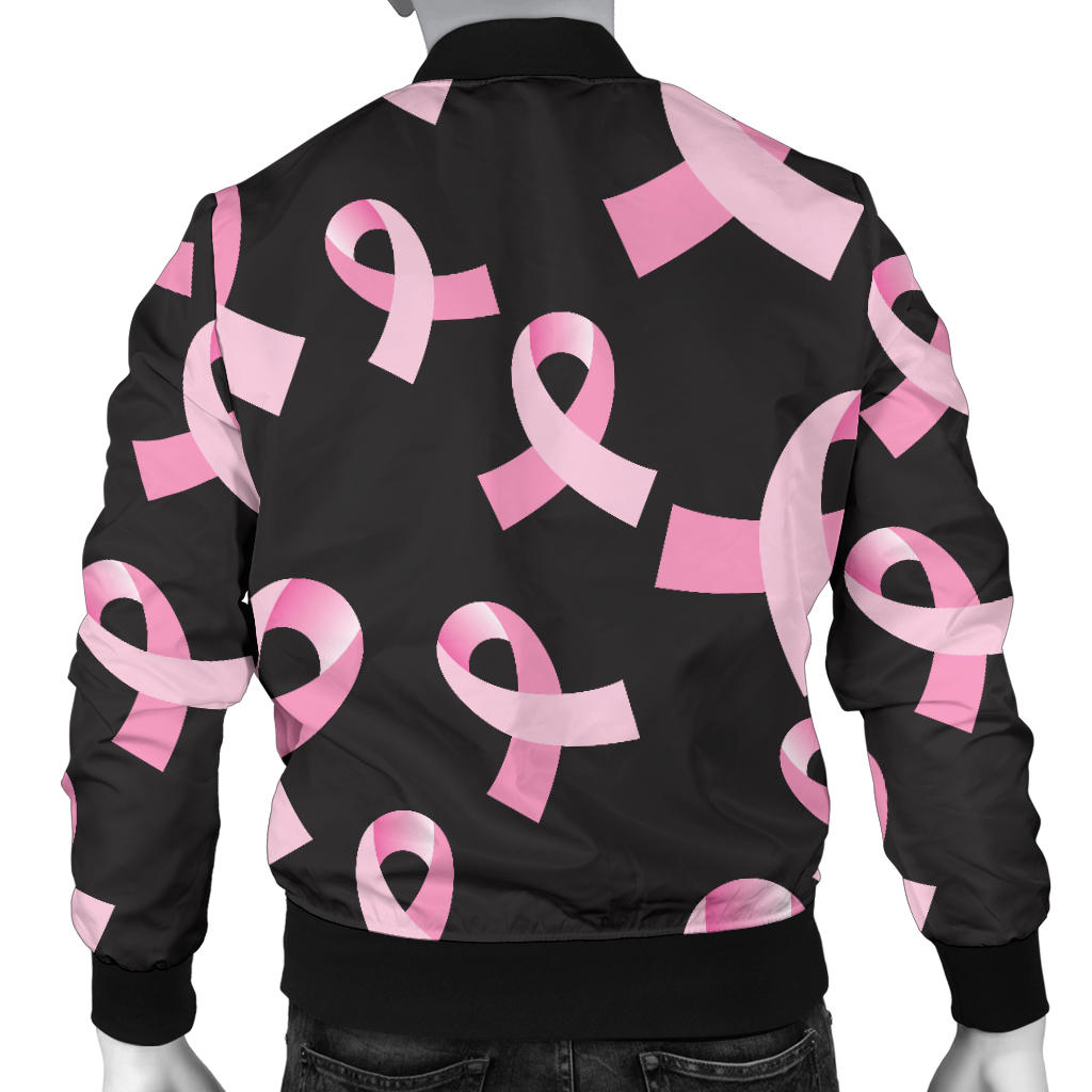 Breast Cancer Awareness Design Men Bomber Jacket
