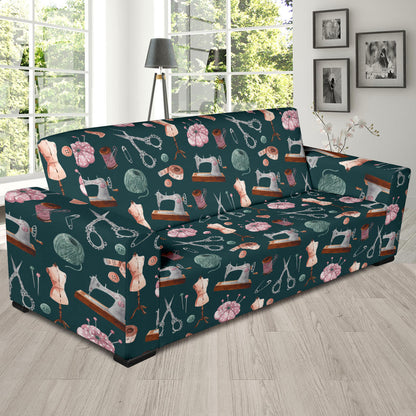 Sewing Equipment Print Design LKS307 Sofa Slipcover