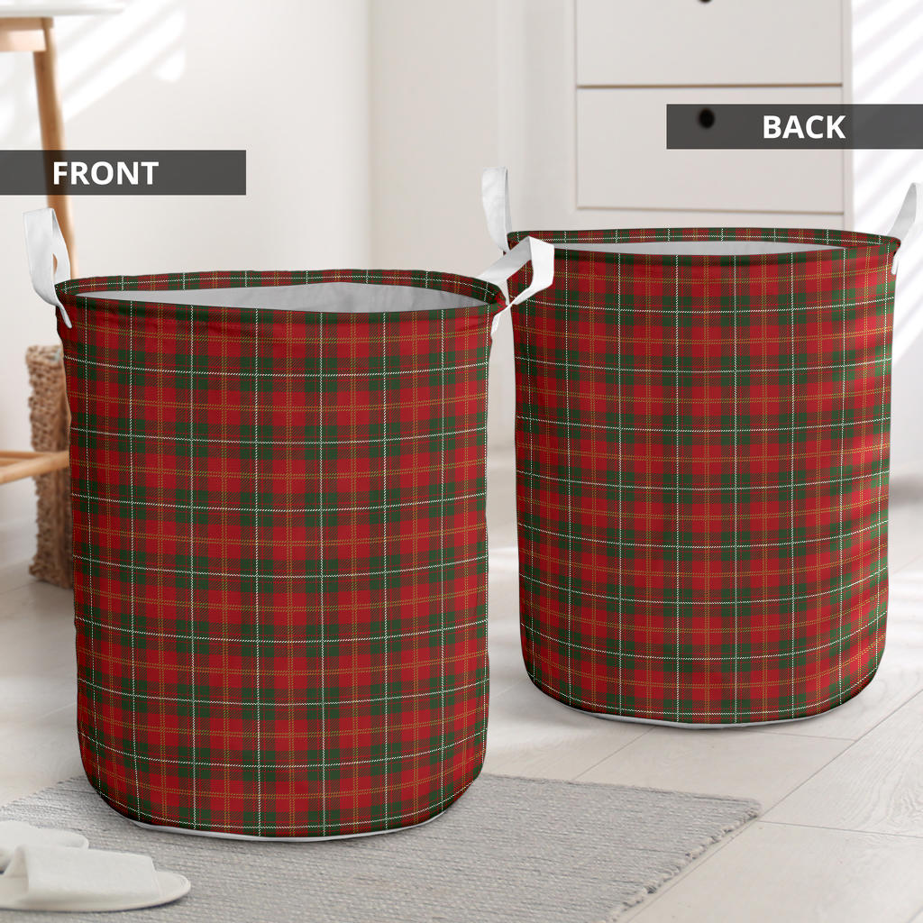 Holiday Tartan Plaid Pattern Laundry Basket