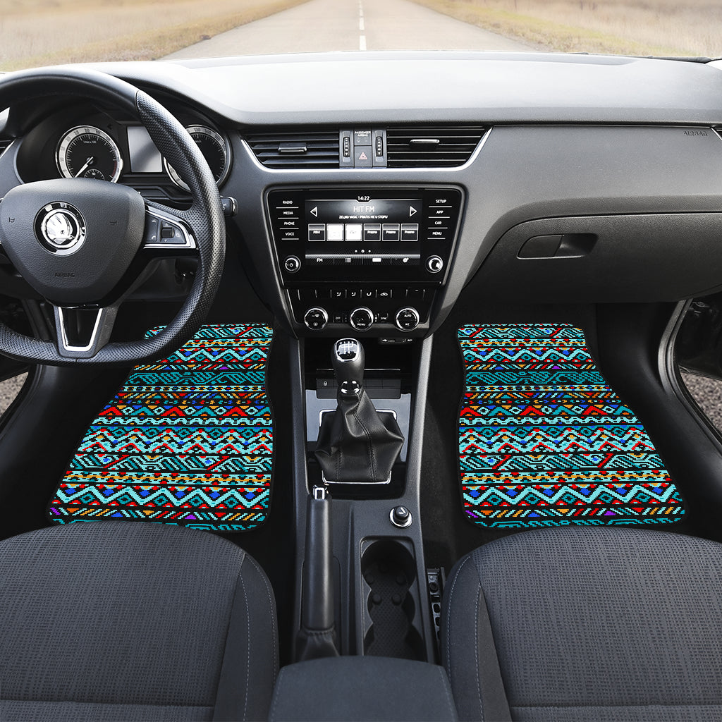 Southwestern Style Car Floor Mats Front Back