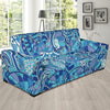 Funky Retro Pattern Print Design A02 Sofa Slipcover