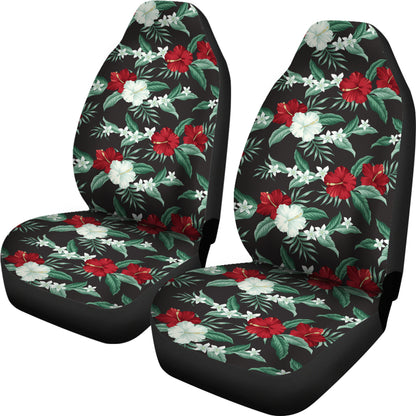 Tropical Flower Print Design LKS303 Car Seat Covers