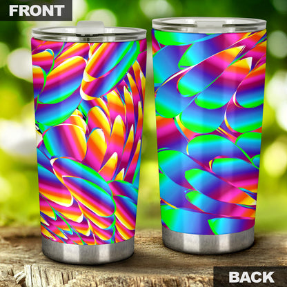 Psychedelic Trippy Pattern Tumbler
