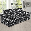 Crow Pattern Print Design 01 Sofa Slipcover