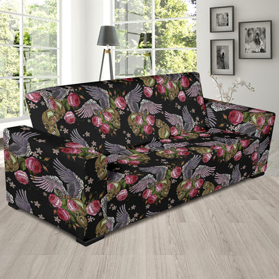 Angel Wings Pattern Print Design 06 Sofa Slipcover