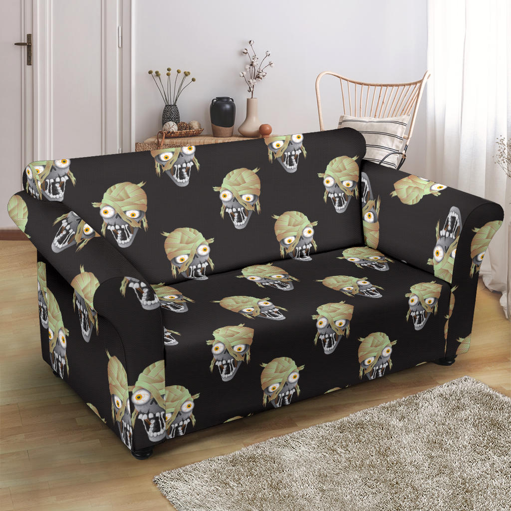 Mummy Print Design LKS304 Loveseat Couch Slipcover