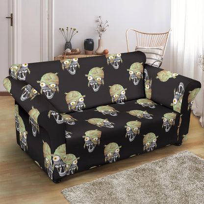 Mummy Print Design LKS304 Loveseat Couch Slipcover