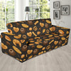 Bread Pattern Print Design 05 Sofa Slipcover