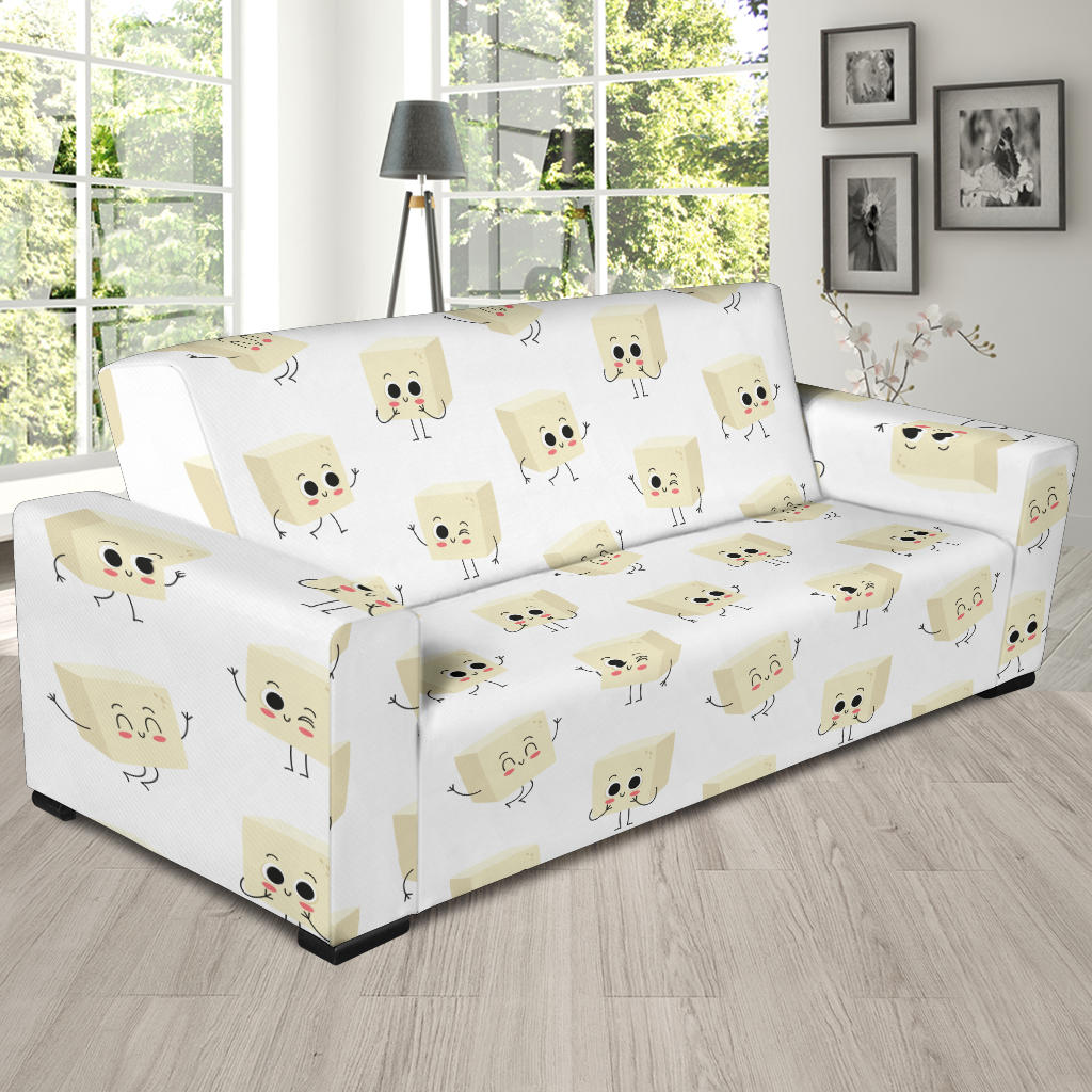 Tofu Print Design LKS301 Sofa Slipcover